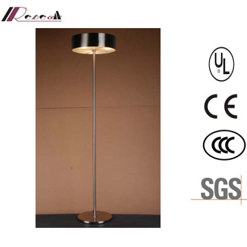 Modern Simple Hotel Decorativo Metal Round Standing Floor Light